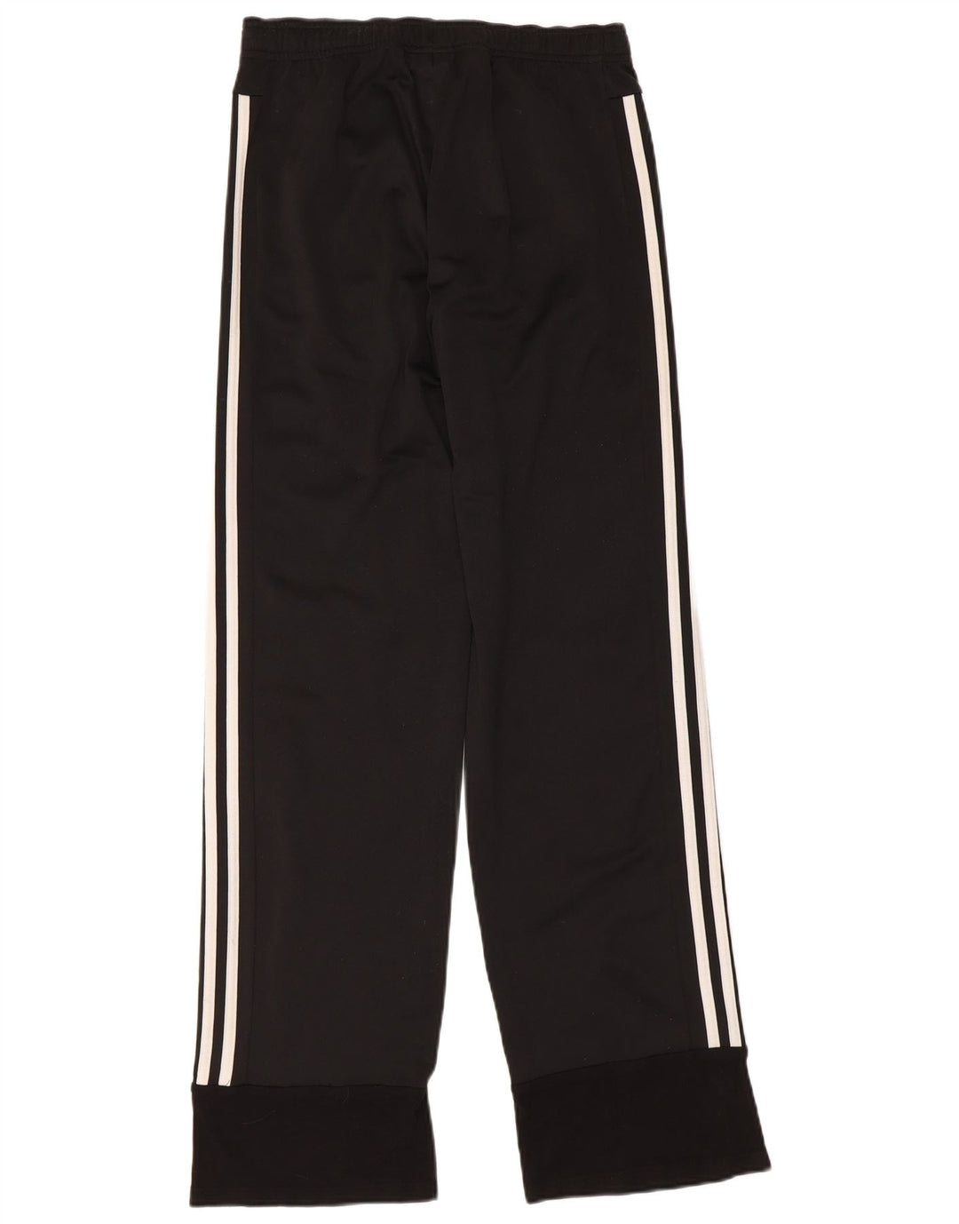ADIDAS Womens Tracksuit Pants Joggers UK 10 Pequeno Poliéster Preto