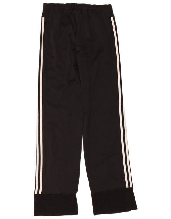 ADIDAS Womens Tracksuit Pants Joggers UK 10 Pequeno Poliéster Preto