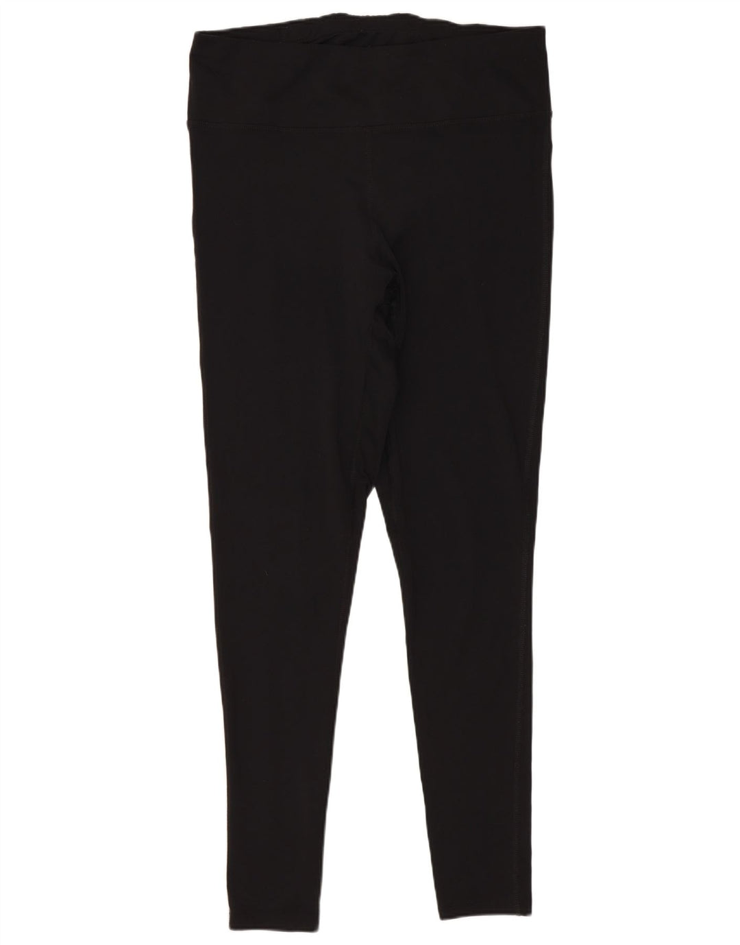 Leggings femininos Marks & Spencer UK 12 poliéster preto médio