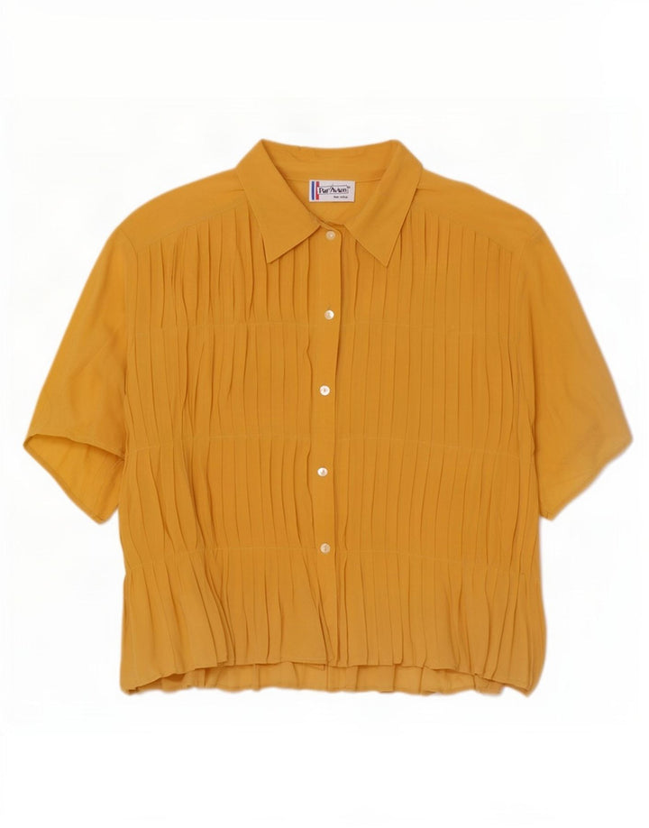 Par Avion blusa feminina manga curta oversized IT 42 médio amarelo