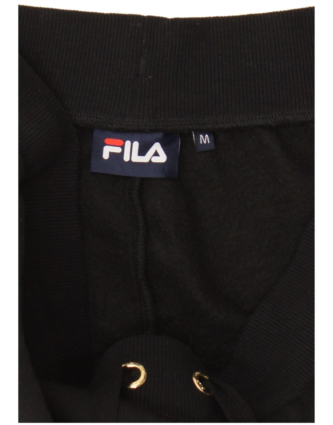 Calça feminina Fila Graphic Tracksuit Joggers UK 12 Médio Preto
