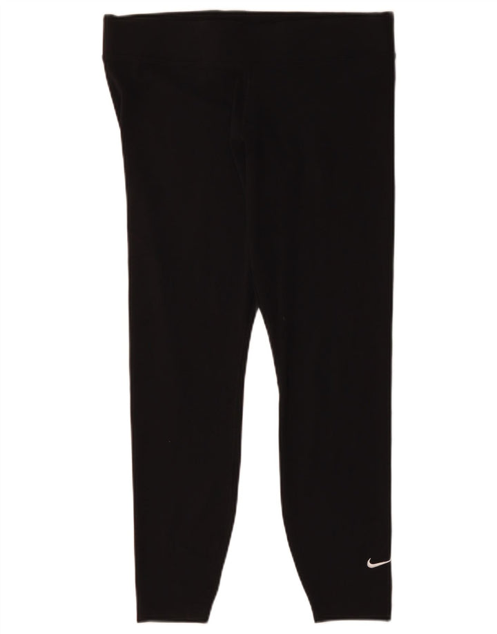 Leggings Nike Feminino UK 14 Grande Algodão Preto