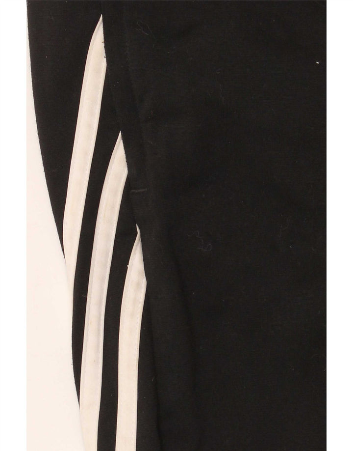 Adidas meninos calças de treino joggers 13-14 anos preto poliéster