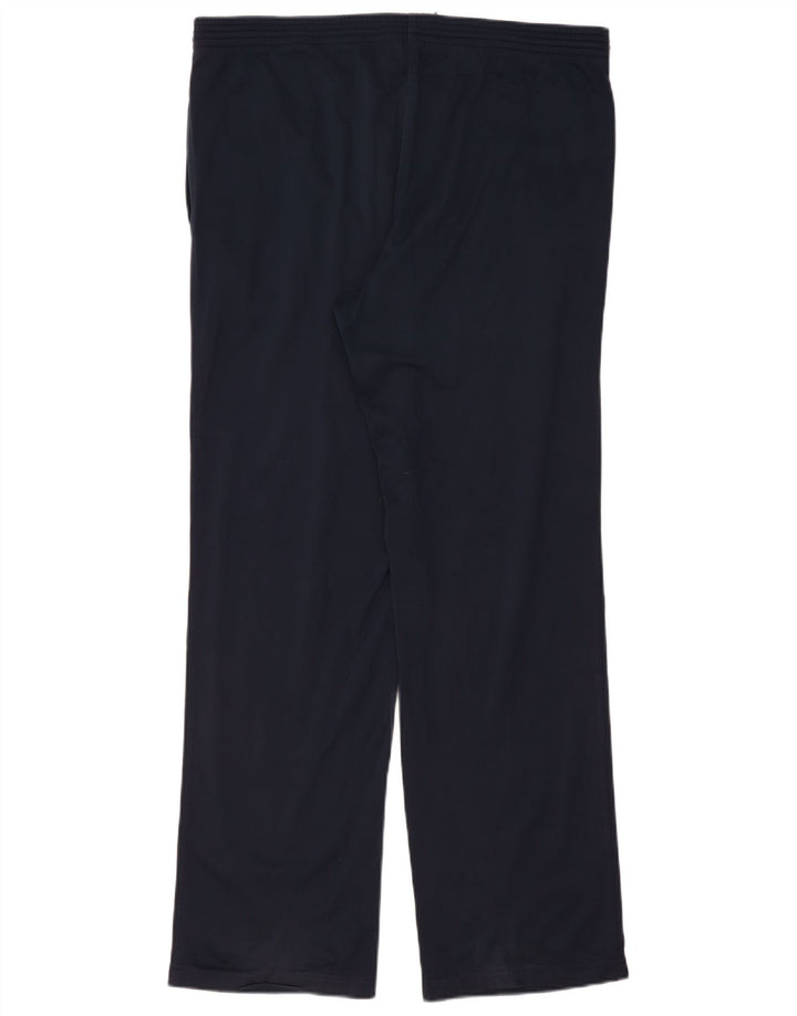 Calça de treino masculina Champion grande poliéster azul marinho
