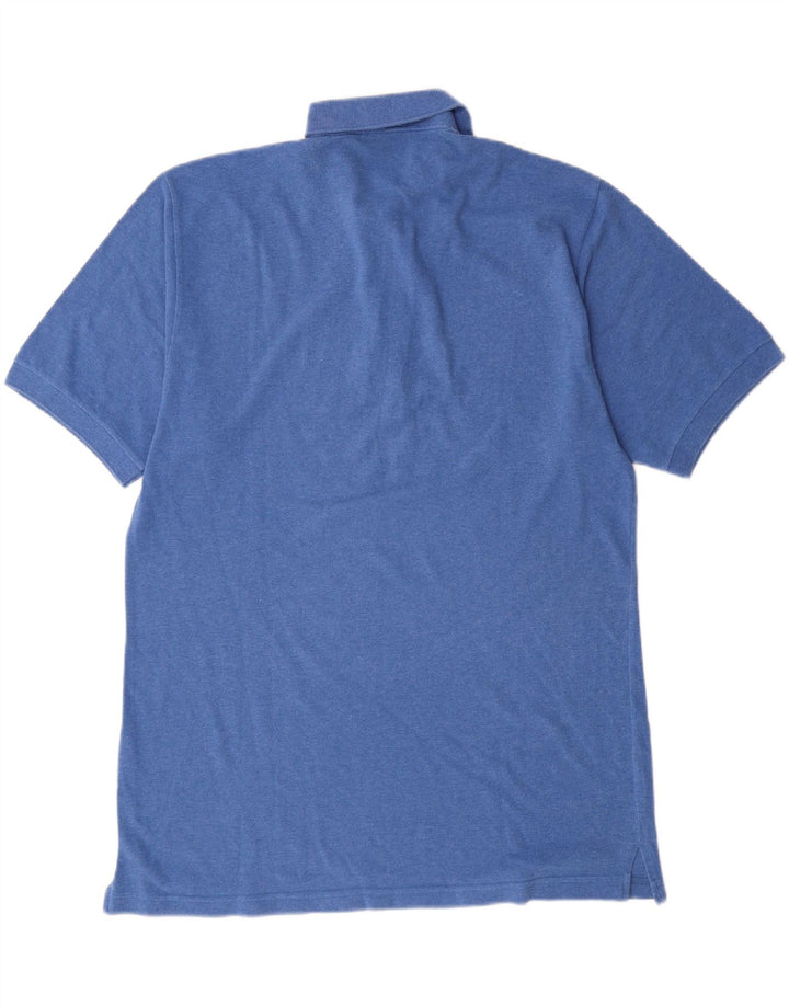 SERGIO TACCHINI Mens Polo Shirt IT 50 Medium Blue Cotton