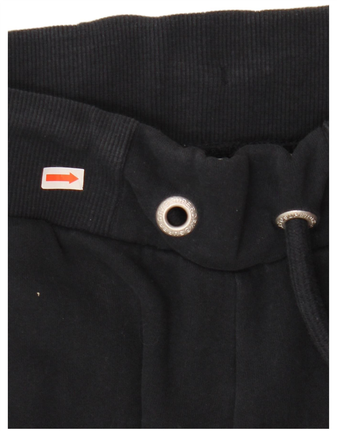 Calça de treino masculina SUPERDRY joggers grande algodão azul marinho