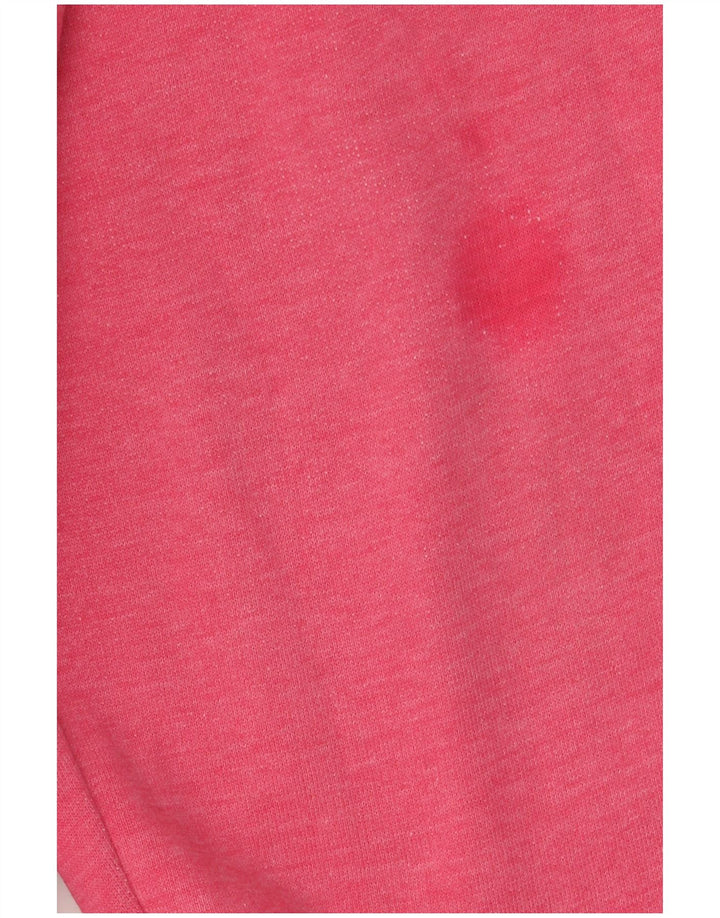 Arena masculino gráfico completo agasalho médio rosa algodão colorblock