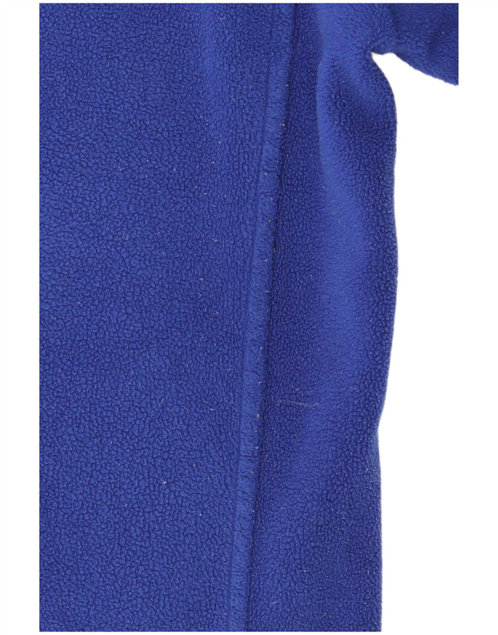 Jaqueta Calvin Klein Feminina Graphic Fleece UK 10 Pequeno Bloco Colorido Azul