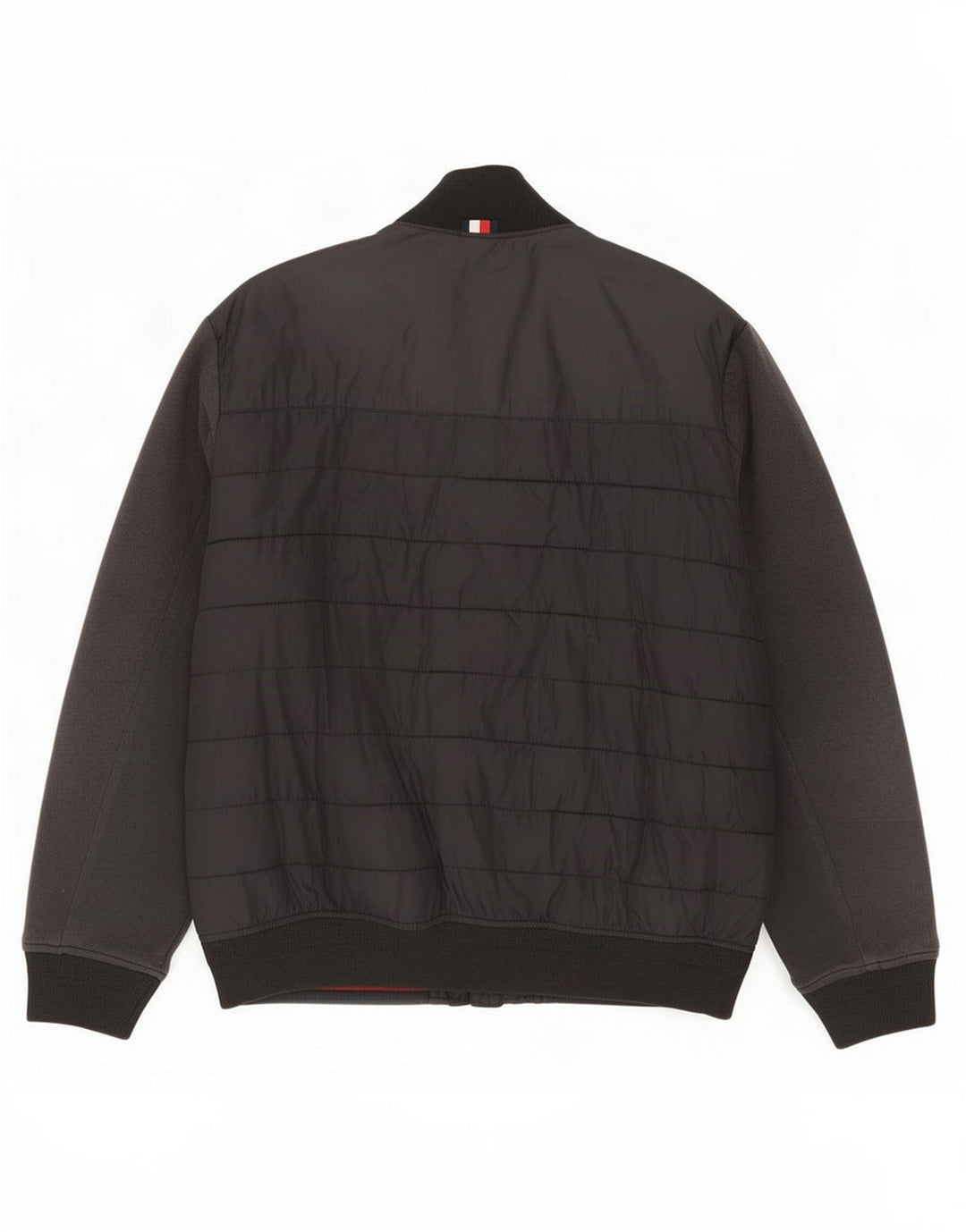 Jaqueta acolchoada masculina Tommy Hilfiger UK 44 2XL poliamida preta