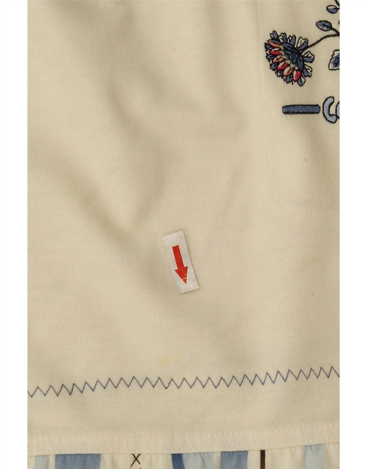 Canyon moletom feminino oversized jumper EU 40 médio off white floral