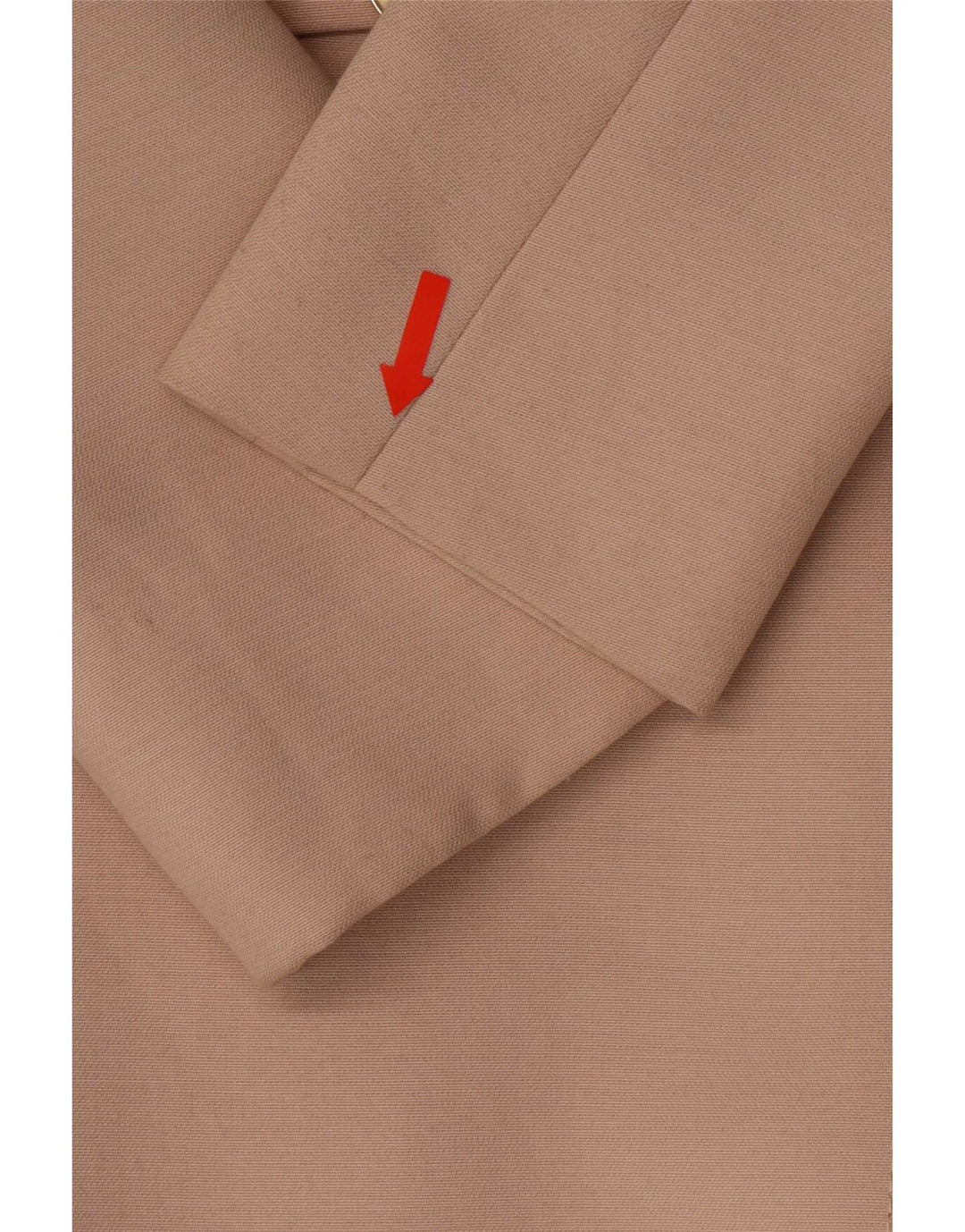 Casaco impermeável feminino vintage IT 48 XL bege