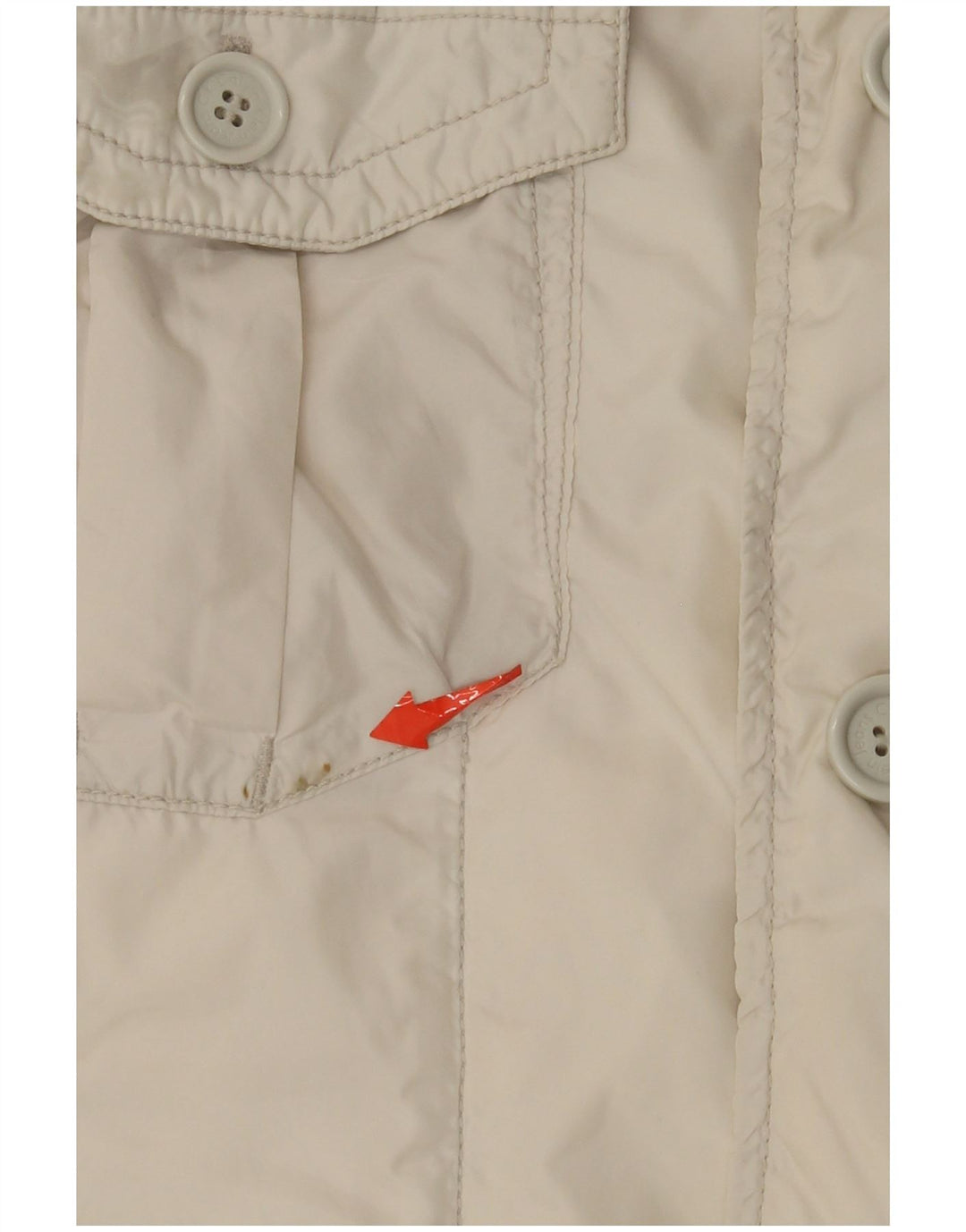Calvin Klein Jeans Masculino Jaqueta Utilitária UK 38 Médio Branco