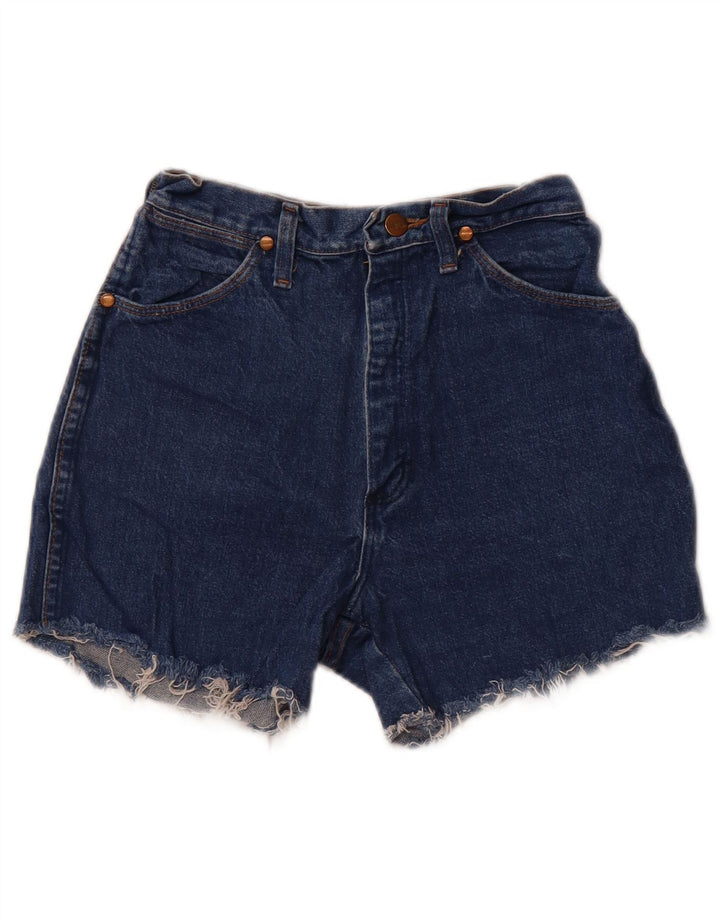 Shorts jeans Wrangler feminino de cintura alta W22 2XS azul
