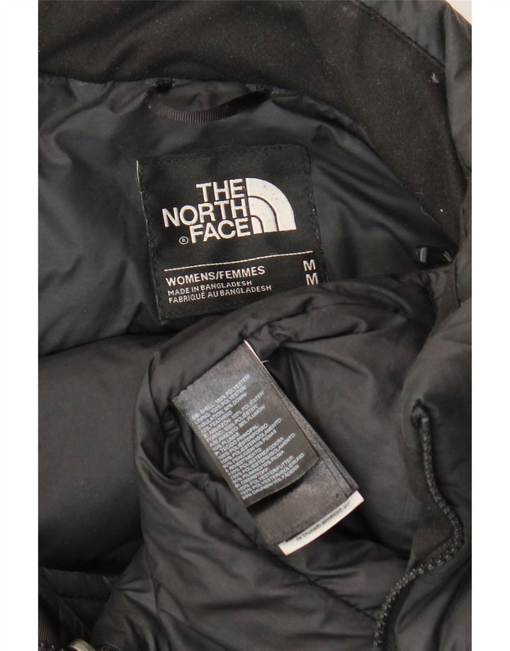 Jaqueta acolchoada feminina The North Face UK 14 poliéster preto médio
