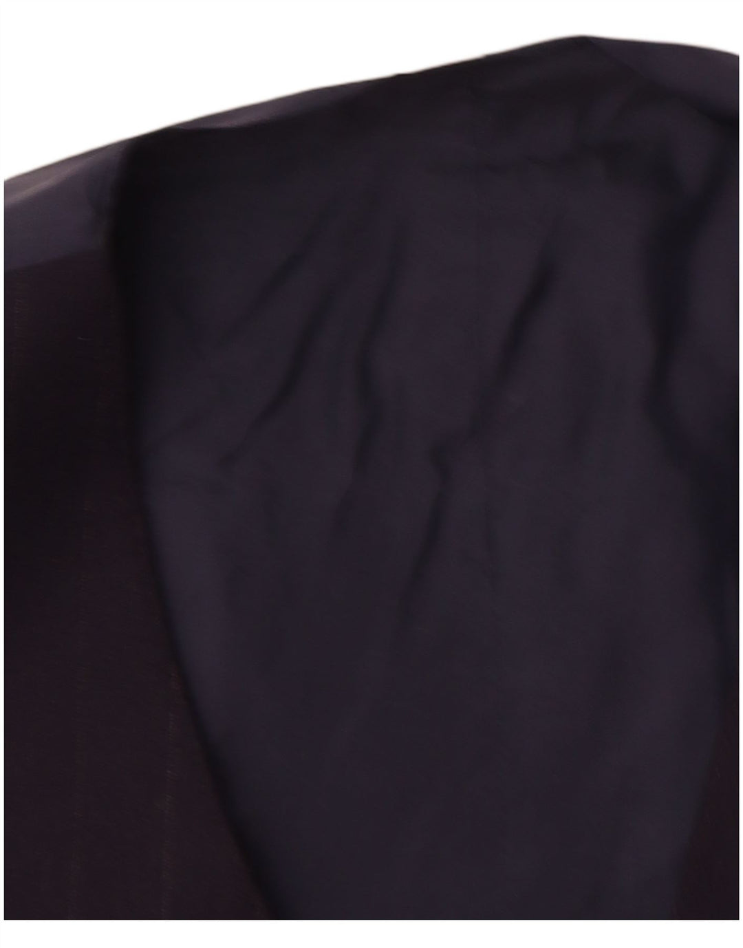 Colete masculino vintage pequeno listrado azul marinho