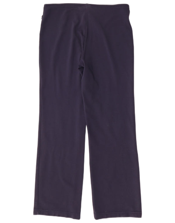 Calça de treino feminina Asics UK 14 grande azul marinho