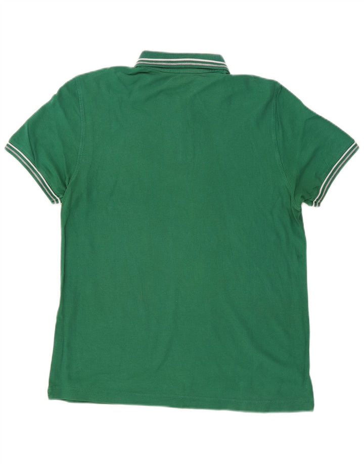 Camisa polo masculina Lotto grande algodão verde
