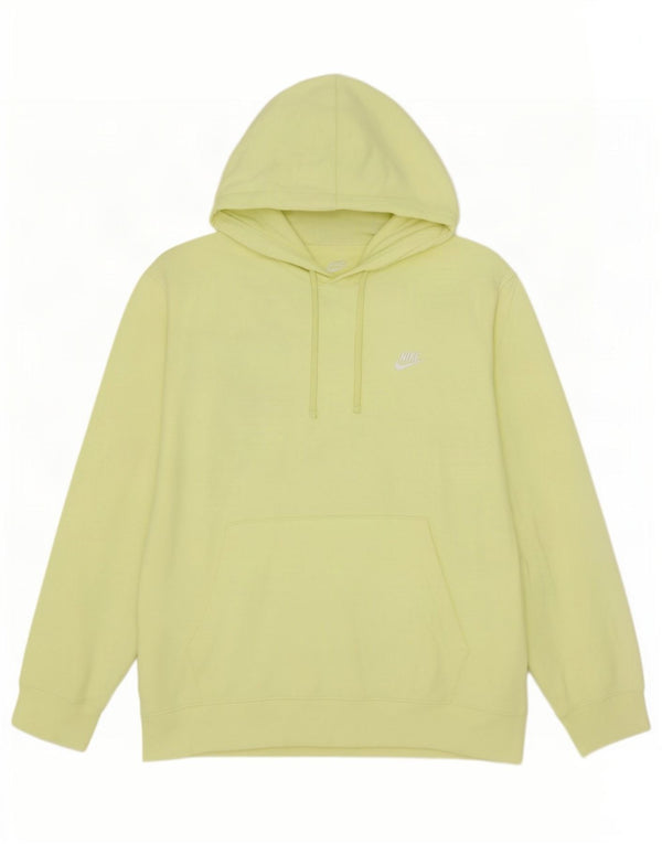 Adidas Mens Hoodie Jumper 2XL Algodão Amarelo