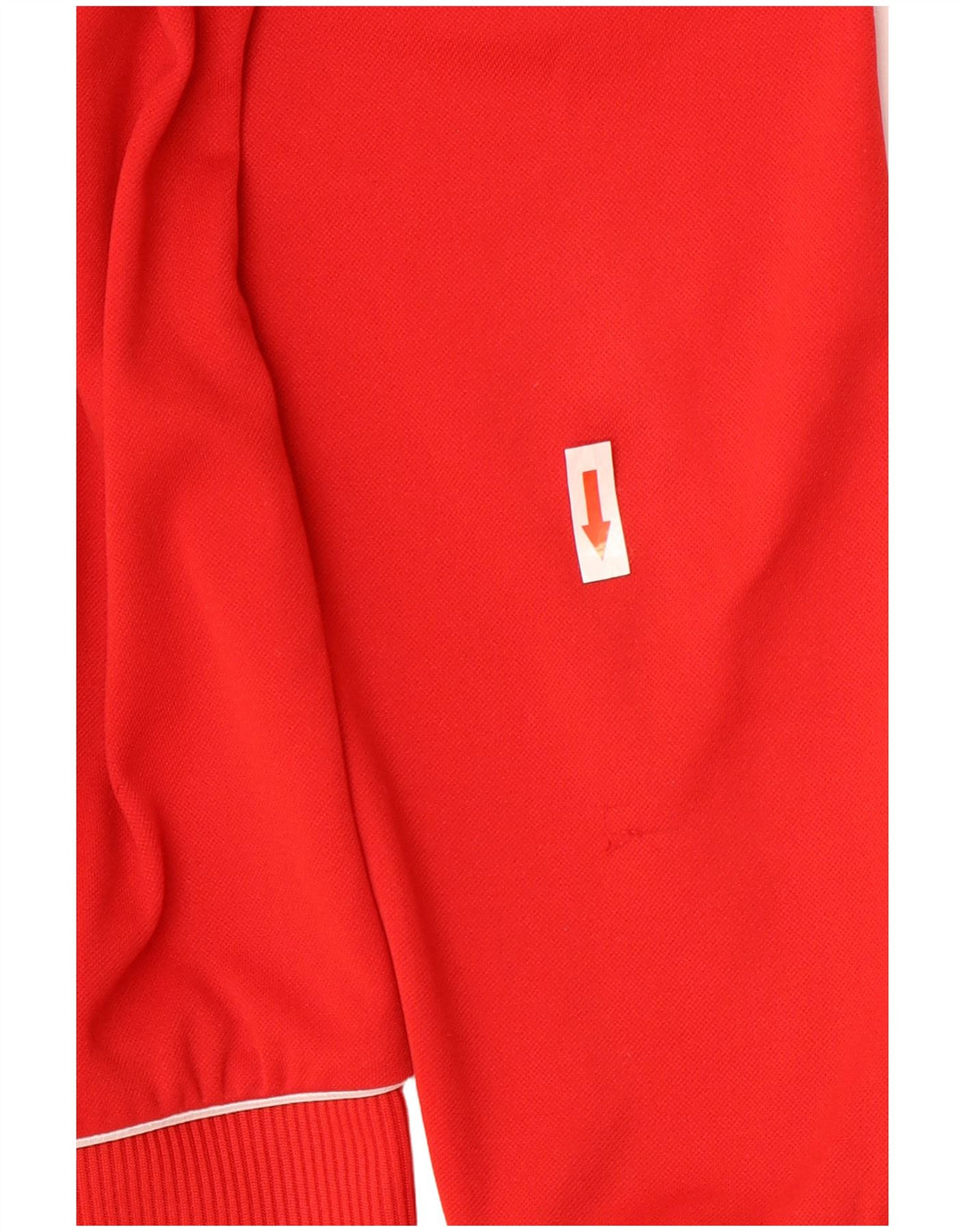 Adidas Mens Climawarm Moletom Jumper UK 38/40 Médio Poliéster Vermelho