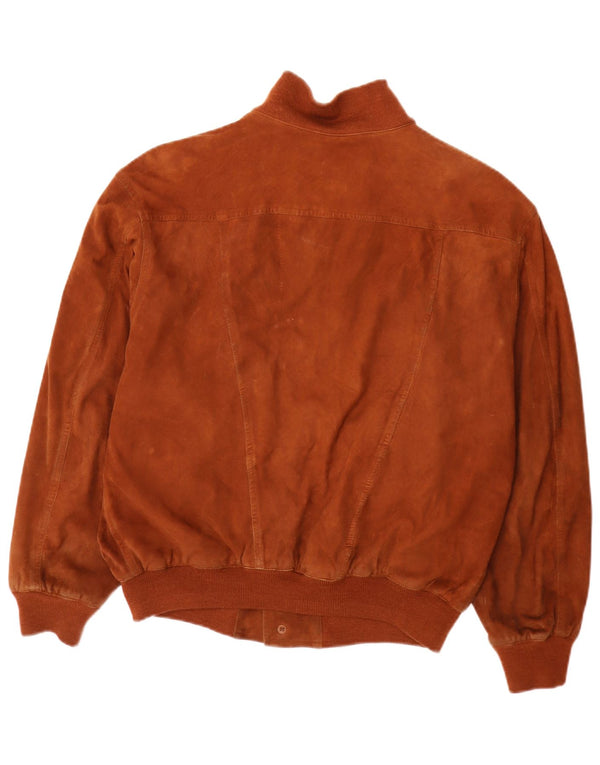 Jaqueta bomber masculina Pelle Moda de camurça IT 48 marrom médio