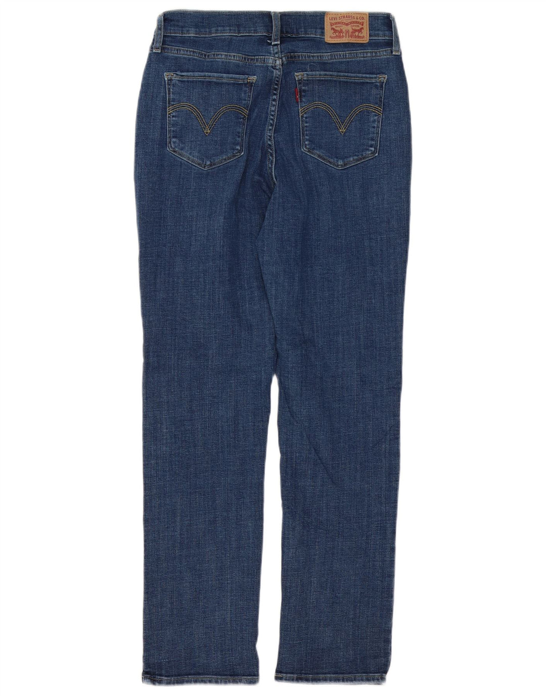 Jeans feminino Levi'S Classic Fit Straight W27 L28 Azul Algodão