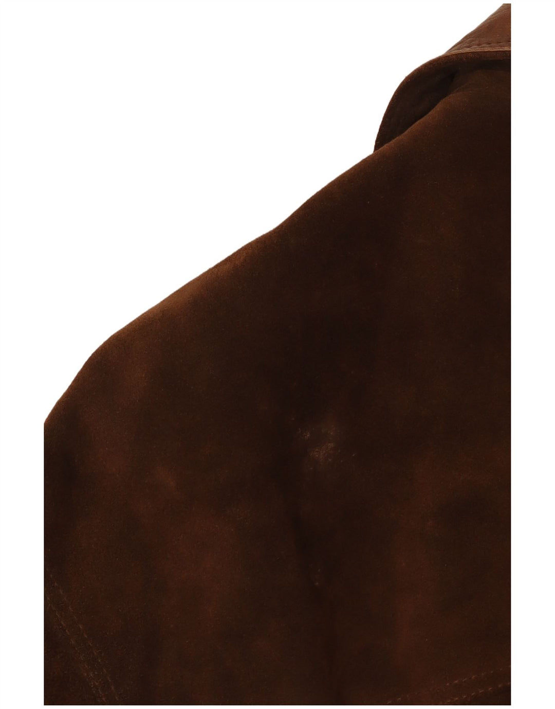 Jaqueta masculina vintage de camurça IT 54 2XL couro marrom