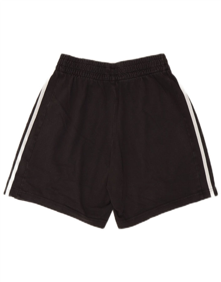 ADIDAS Mens Sport Shorts Pequeno Algodão Preto