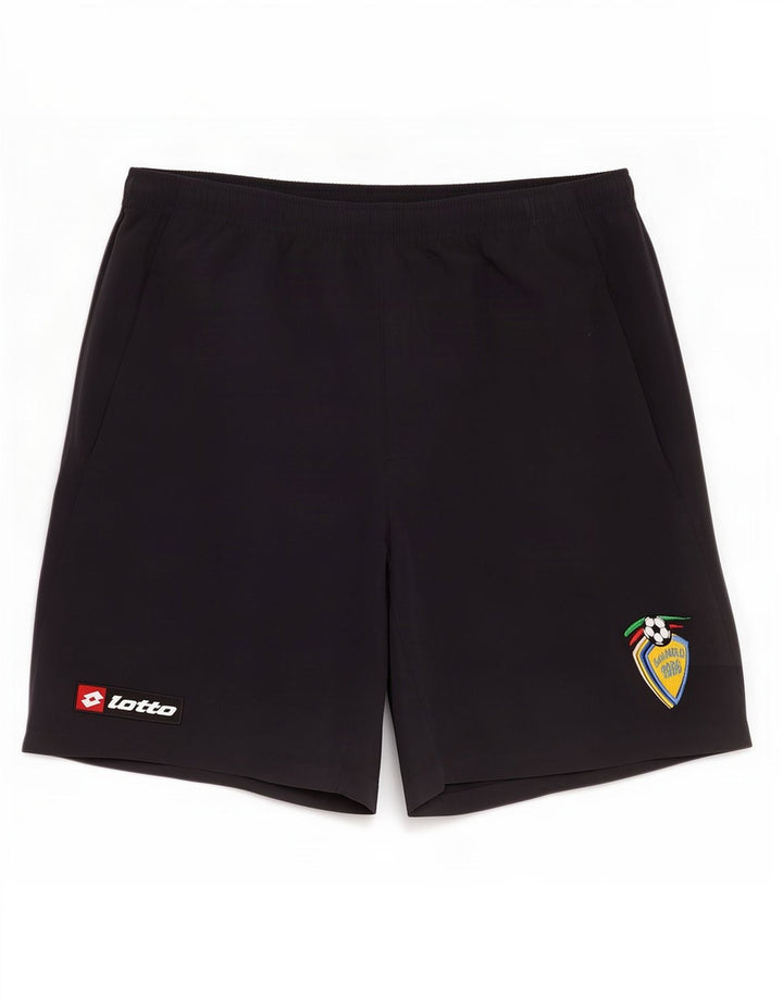 Shorts esportivos masculinos Lotto grandes azul marinho