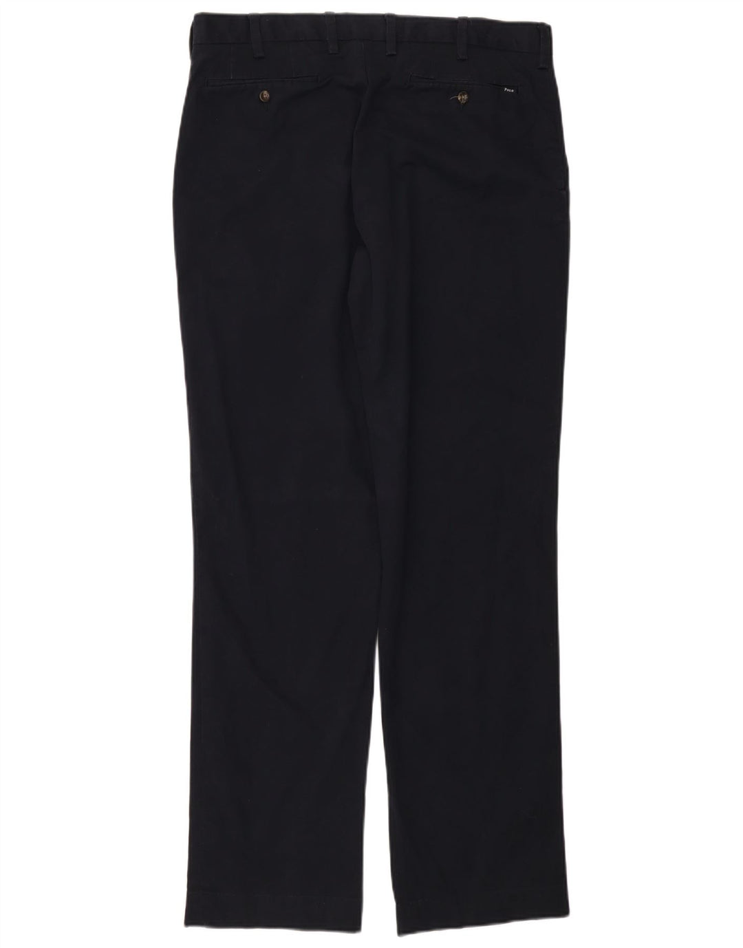 POLO RALPH LAUREN Calça Chino Masculina Reta W34 L34 Azul Marinho