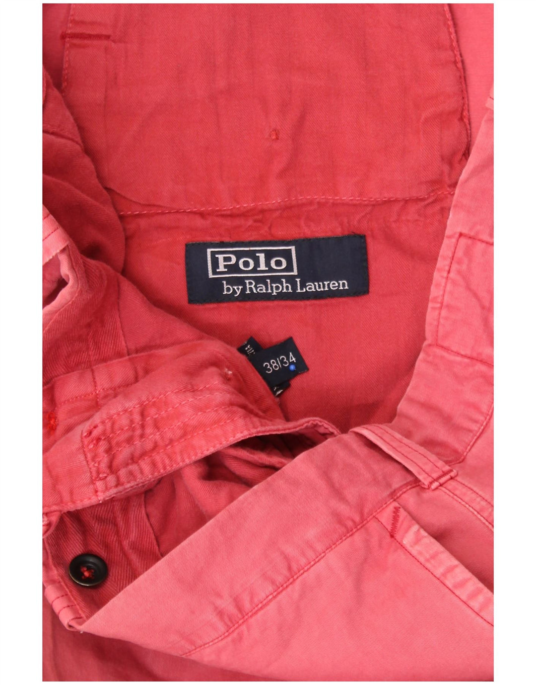 POLO RALPH LAUREN Calça Chino Masculina Reta W38 L30 Algodão Rosa