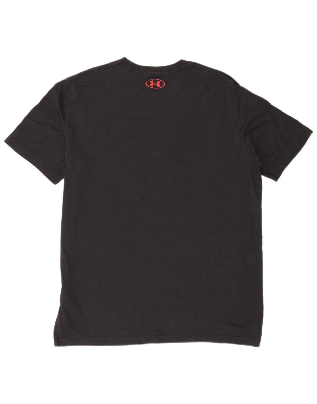 Camiseta gráfica masculina Under Armour grande algodão preto