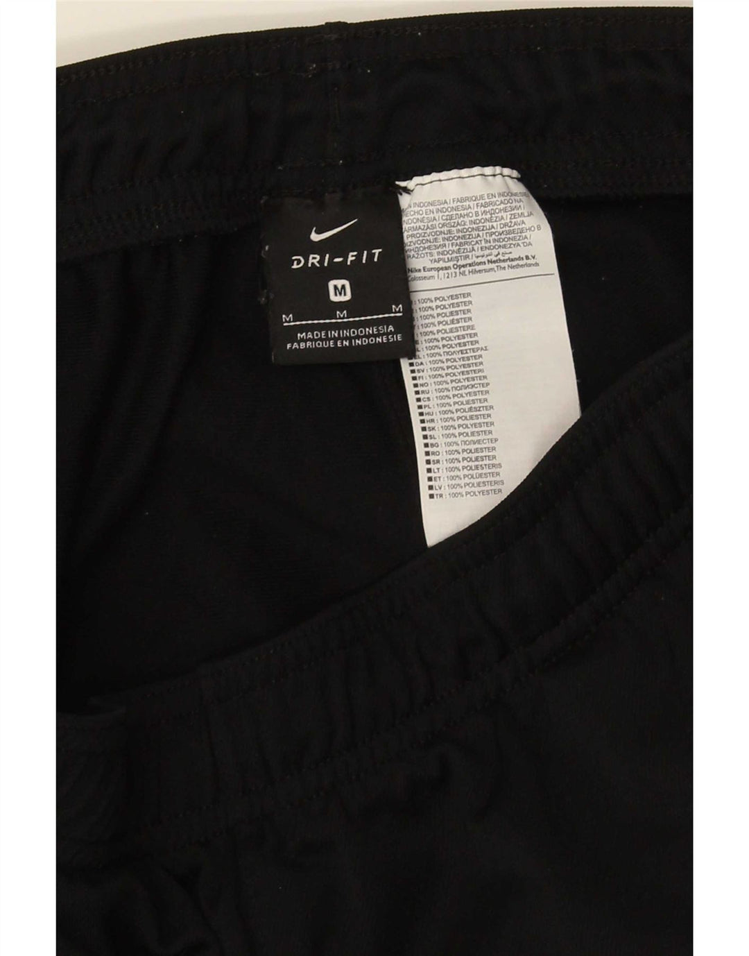 Calça Nike Masculina Dri Fit Treino Médio Preto Poliéster