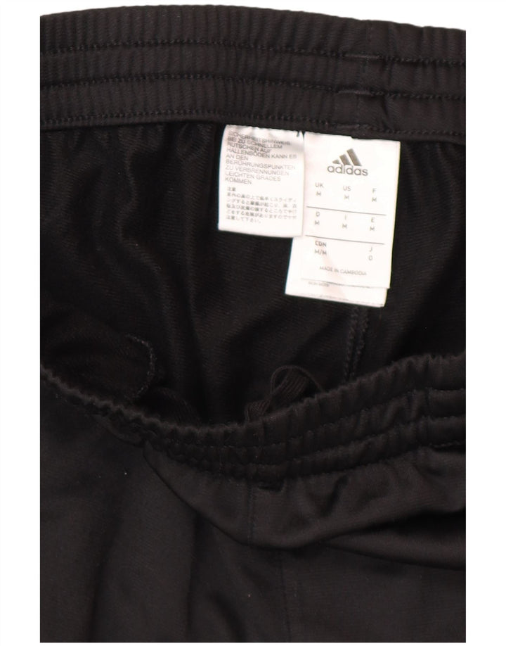 ADIDAS Mens Calças de treino Joggers Médio Preto Poliéster