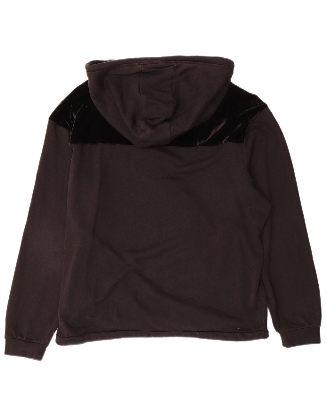 Suéter com capuz oversized feminino DIADORA Reino Unido 14 bloco cinza médio