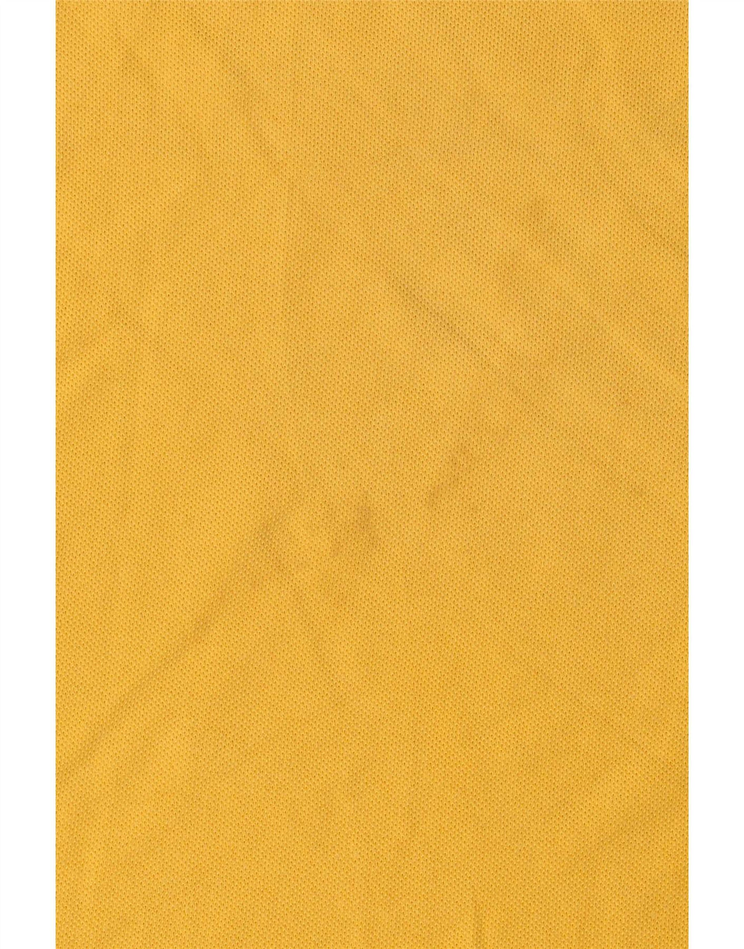 Camisa polo masculina Benetton grande algodão amarelo