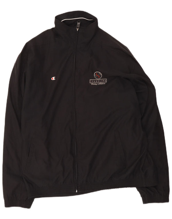 Jaqueta masculina de agasalho Champion 3XL poliéster preto