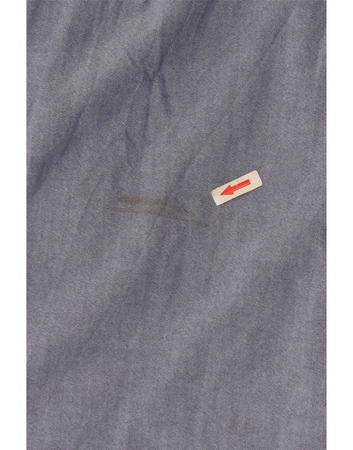 Camisa masculina Wrangler XL azul algodão