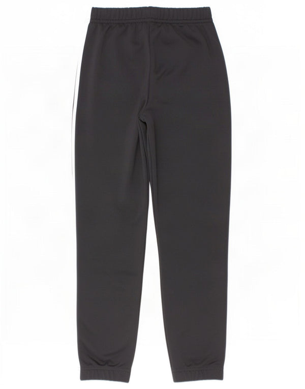Adidas meninos calças de treino joggers 5-6 anos preto poliéster