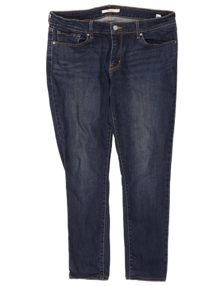 Calça Jeans Levis 711 Skinny W32 L27 Azul Lyocell