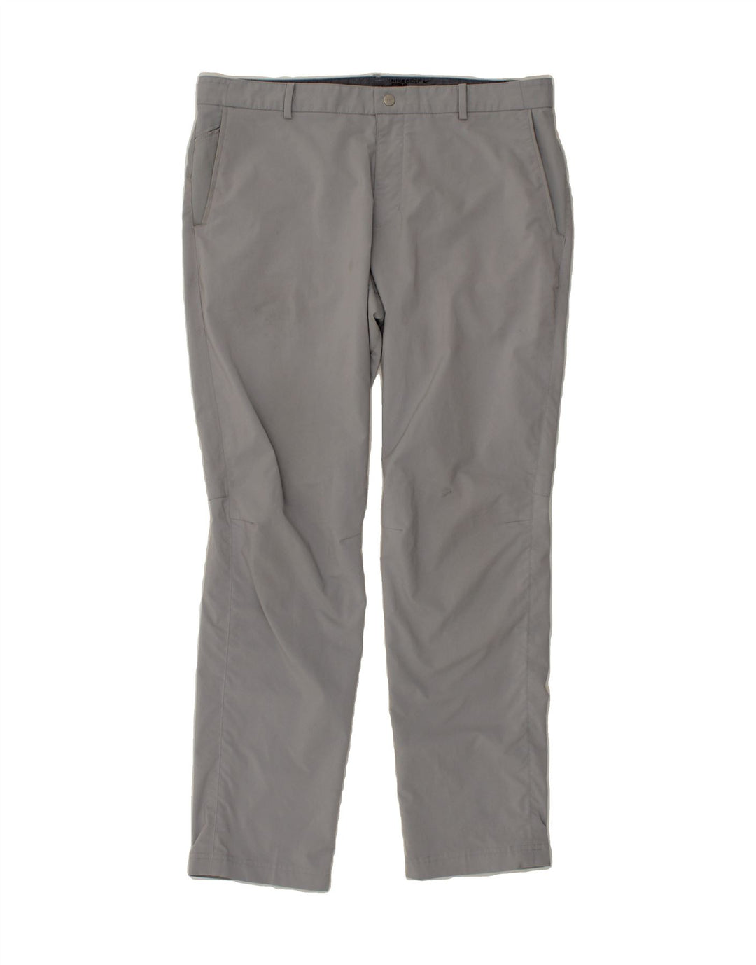 NIKE Womens Straight Hiking Trousers W36 L32  Grey Polyester Vintage Nike and Second-Hand Nike from Messina Hembry 