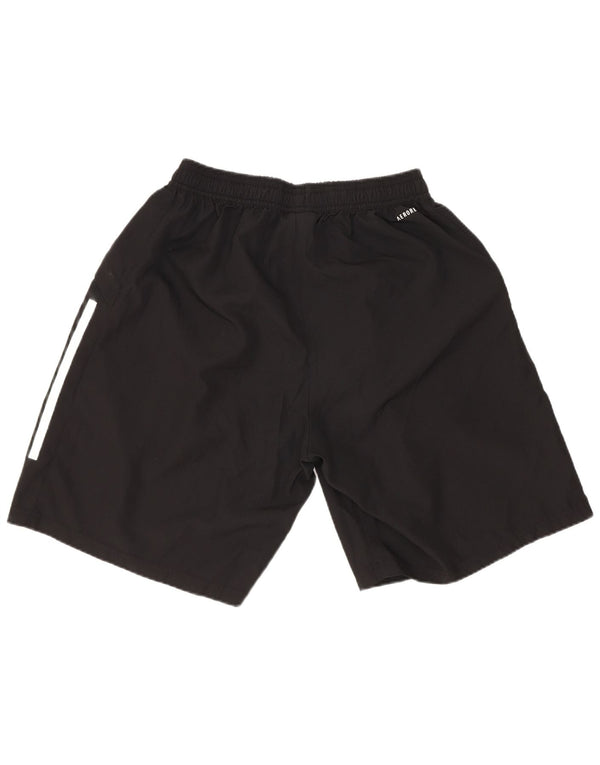 Adidas Masculino Haverhill Rovers F.C. Shorts Esportivos Médios Pretos Esportivos