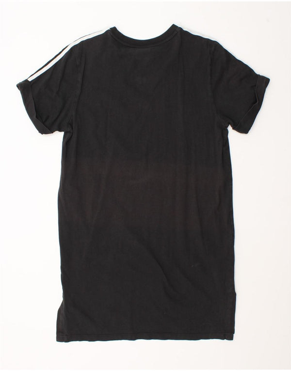 Adidas Camiseta Feminina Vestido UK 14 Médio Preto