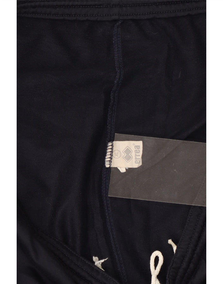 Calça de treino masculina ERREA XL azul marinho colorblock