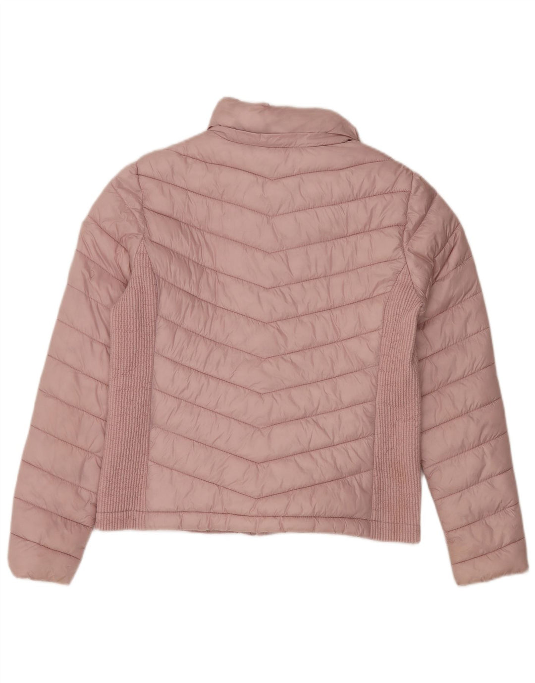 Jaqueta acolchoada feminina SUPERDRY UK 16 grande nylon rosa