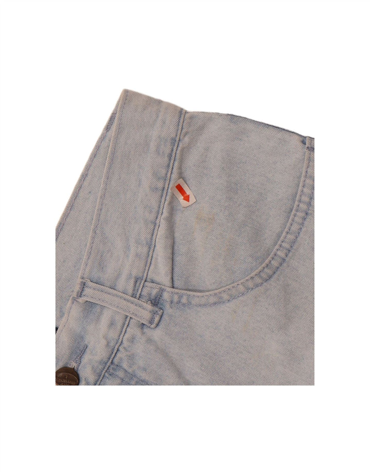 Jeans cônicos femininos TRUSSARDI W30 L29 algodão azul