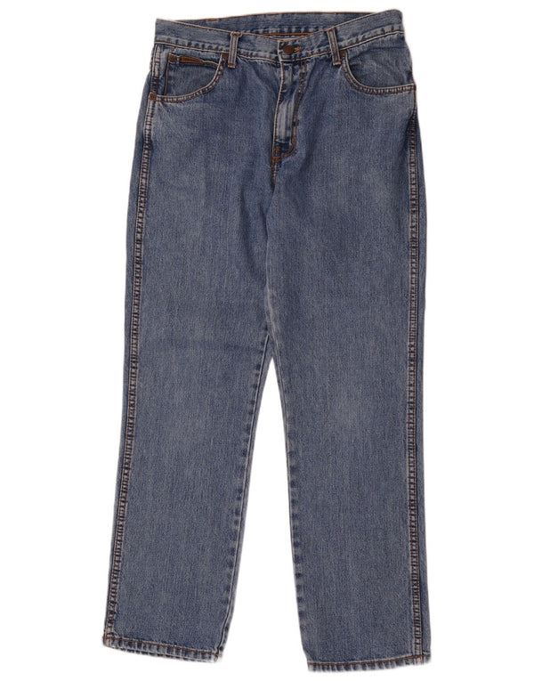 Wrangler Masculino Texas Straight Jeans W32 L30 Azul Algodão