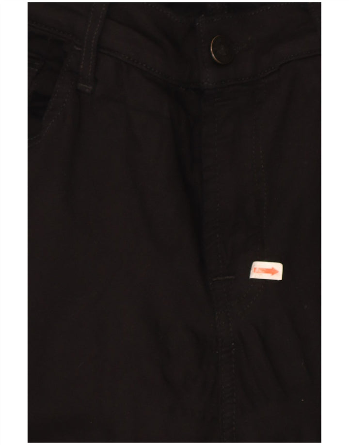 7 For All Mankind Mens Jeans Slim W33 L33 Preto Modal