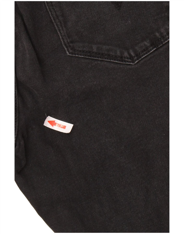 Calça jeans feminina LEVI'S 710 Super Skinny W27 L28 algodão preto