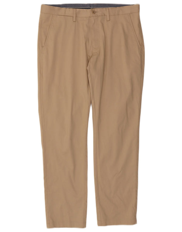 Calça masculina Gant Hallden Slim Fit Chino W34 L28 Algodão Bege