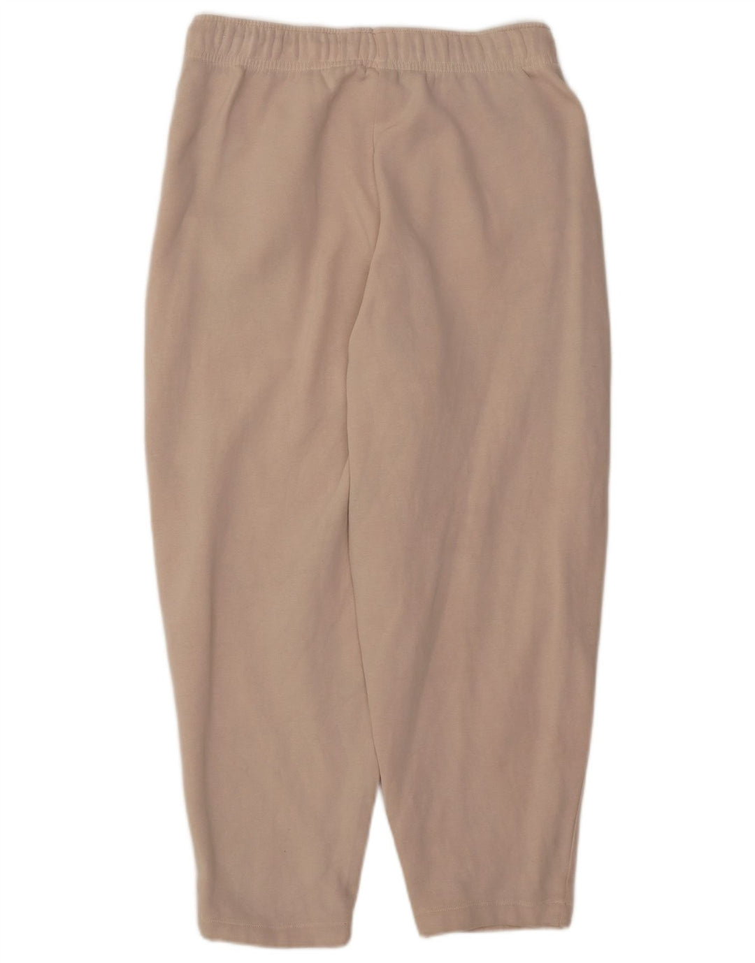 Calça de treino feminina Nike UK 14 algodão bege médio
